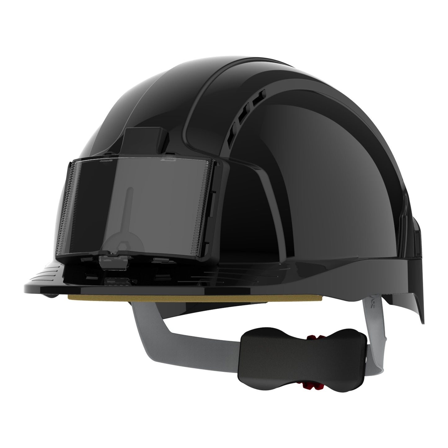 JSP EVOLite Safety Helmet Lightweight with ID Badge Holder and Lamp Bracket