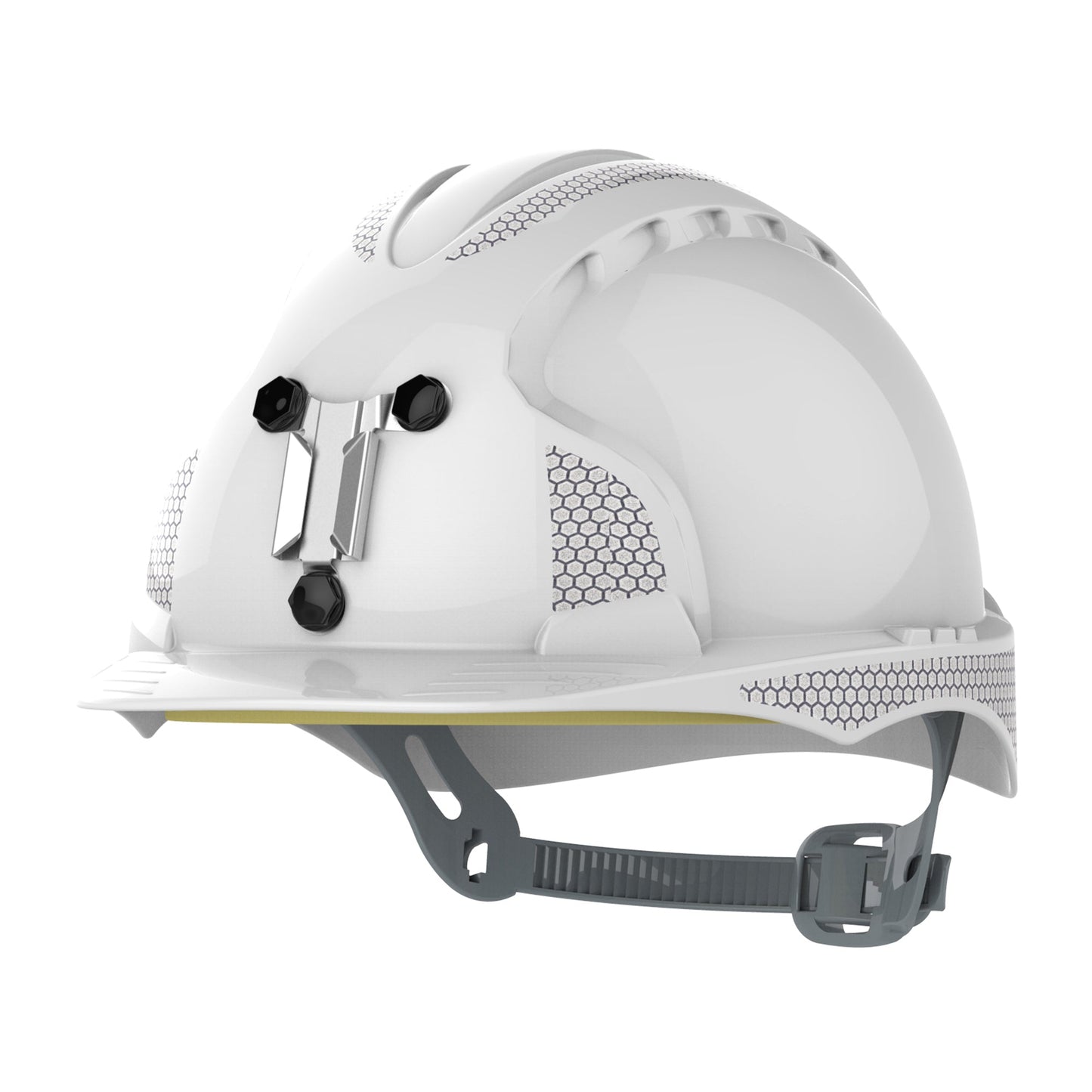 JSP EVO3 Mining Safety Helmet with Lamp Bracket and Slip Ratchet System