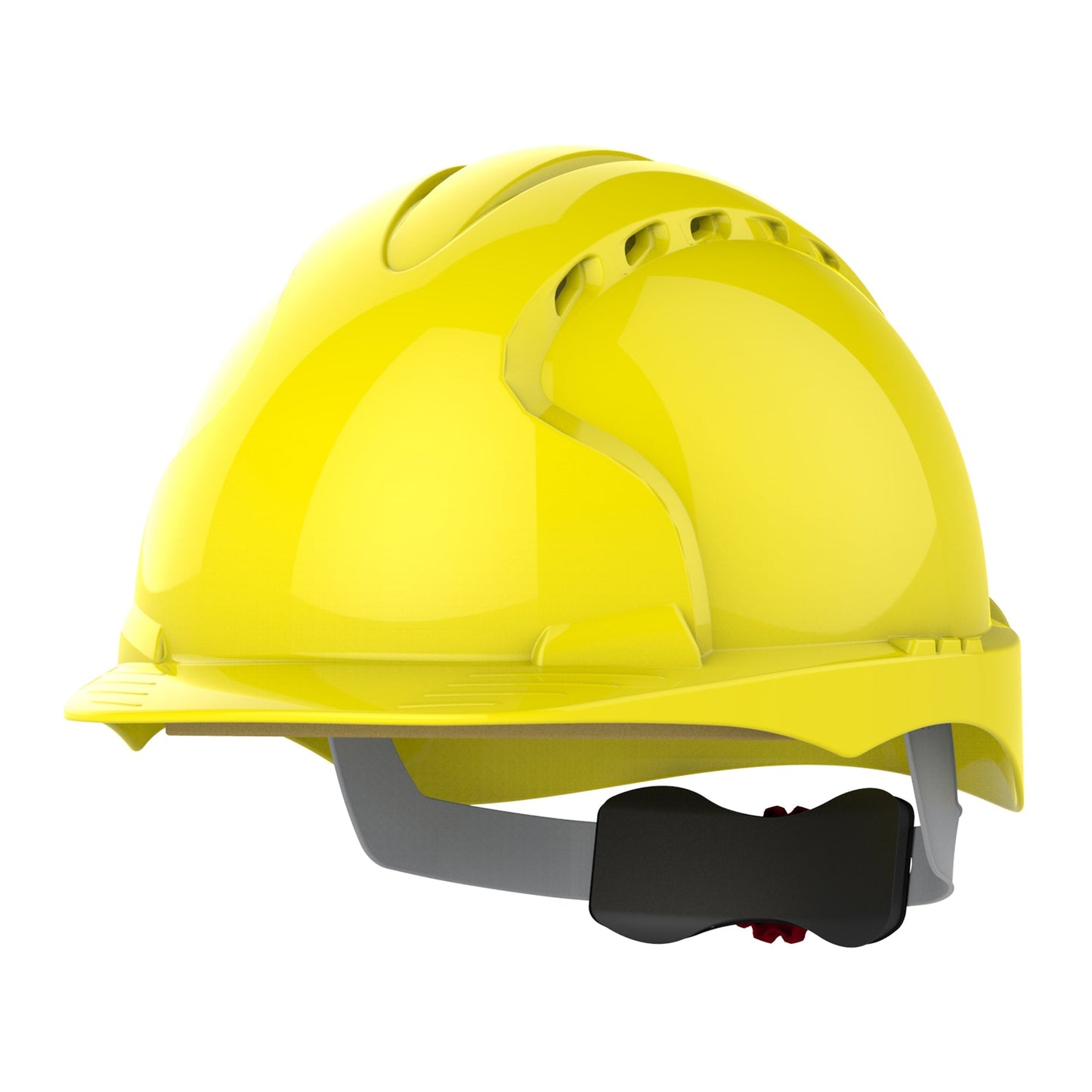 JSP EVO3 Vented Safety Helmet with Wheel Ratchet and 3D-Adjustment Harness