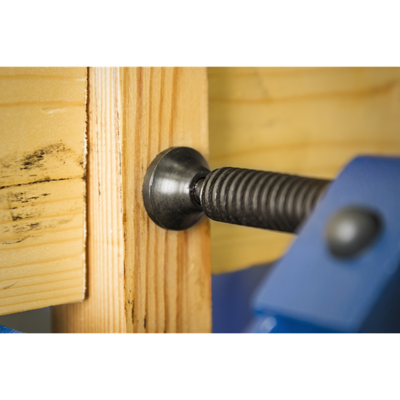 Sealey 100mm G-Clamp Quick Release Forged Body Swivel Tip Smooth Action