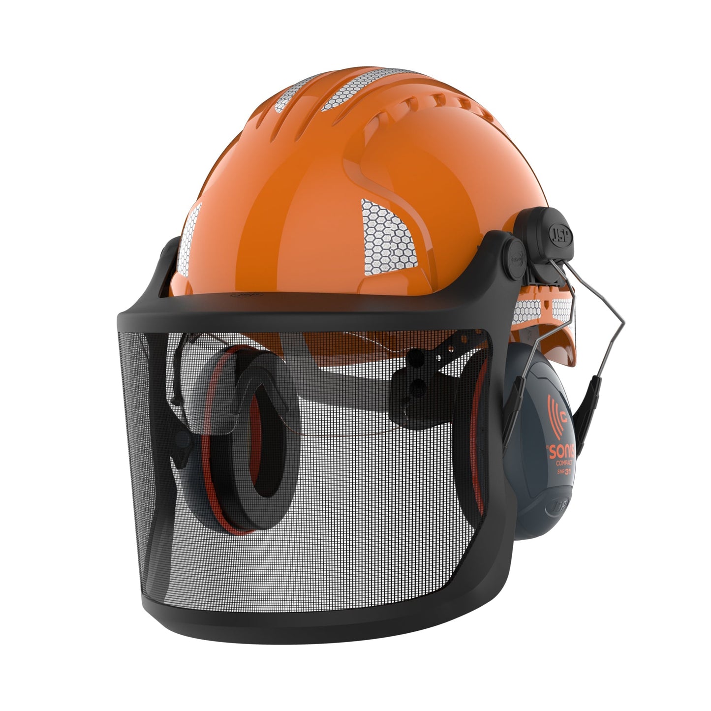 JSP EVOGuard M2 Forestry Helmet System with Visor and Eye Protection