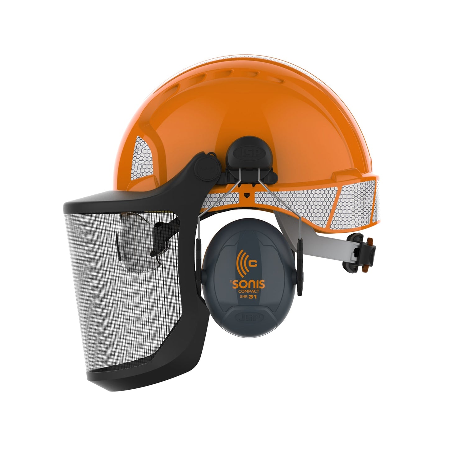 JSP EVOGuard M2 Forestry Helmet System with Visor and Eye Protection