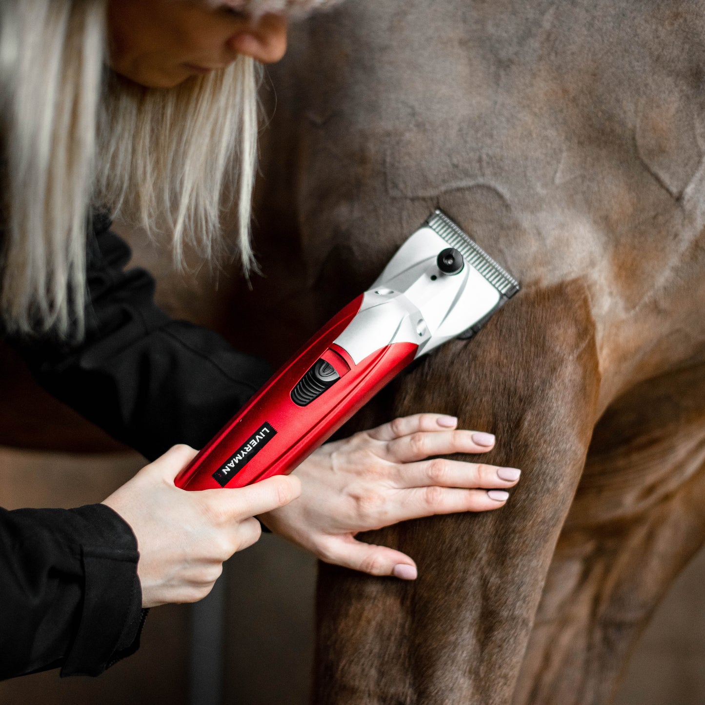 Liveryman Black Beauty Mains Horse Clippers Powerful Reliable Lightweight