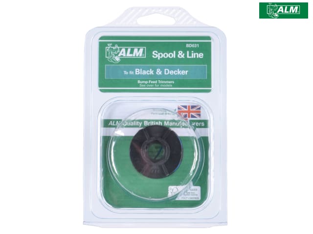 ALM Manufacturing Spool & Line for Black & Decker Trimmers A6053