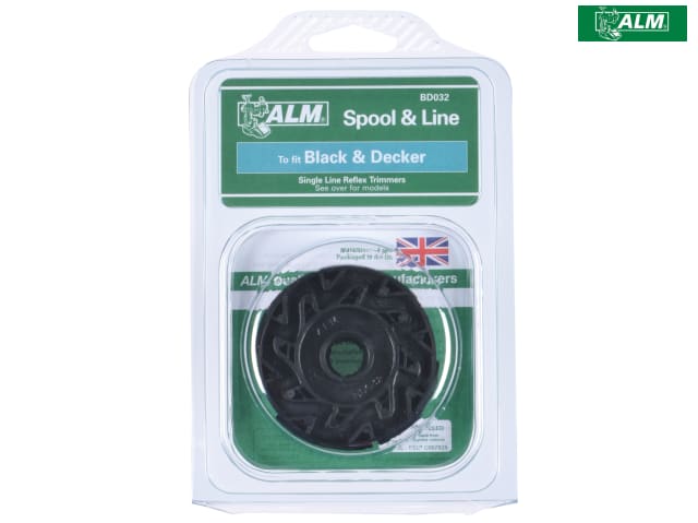 ALM Replacement Spool & Line for Black & Decker Trimmers A6481 Compatible