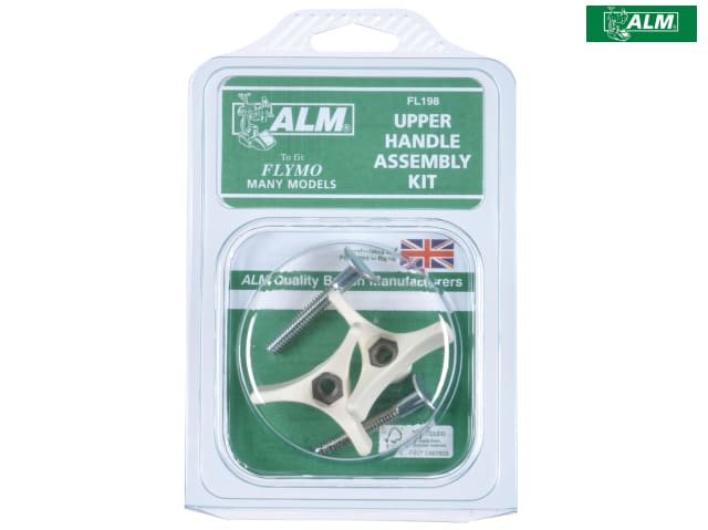 ALM Manufacturing FL198 Flymo Upper Handle Assembly Kit for Lawn Mowers