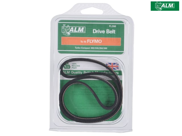 ALM Manufacturing FL266 Poly V Belt for Flymo TC300 TC330 TC350 TC380