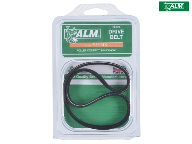 ALM Manufacturing FL270 Drive Belt for Flymo Roller Compact 340 400 3400 4000