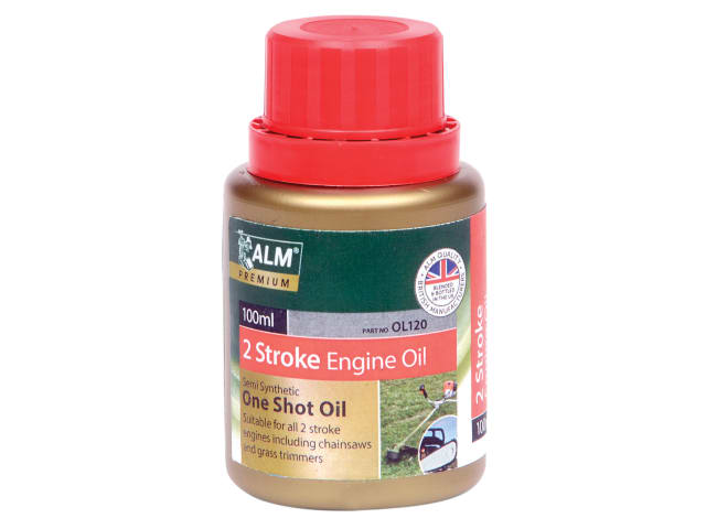 ALM Manufacturing OL120 2-Stroke Oil 100ml Semi-Synthetic for Garden Machinery