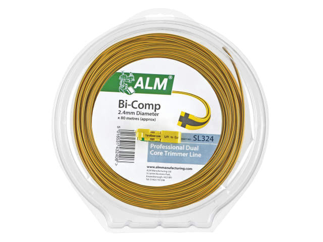 ALM Manufacturing SL324 Bi-Component Trimmer Line 80m x 2.4mm - Petrol Trimmers