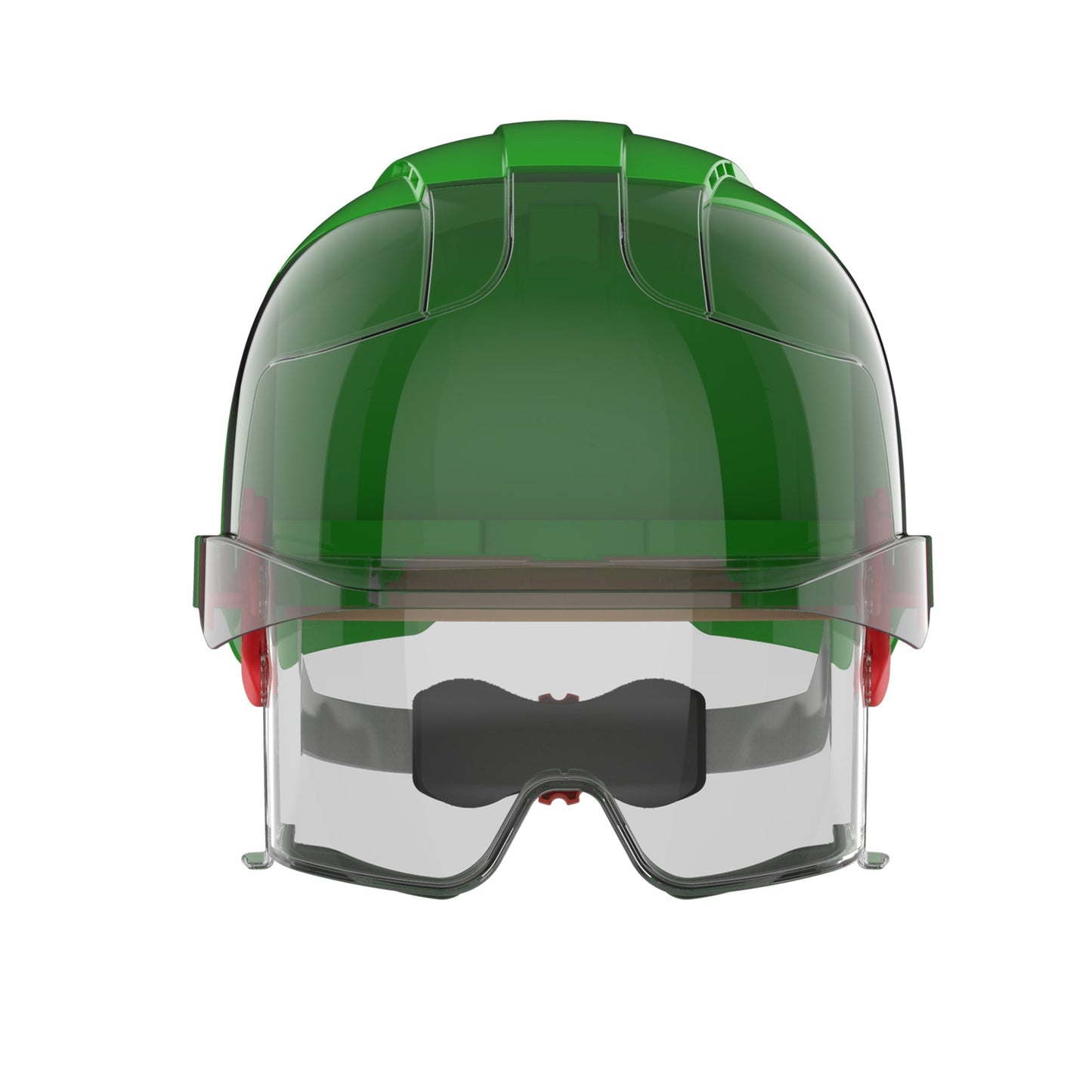 JSP EVO VISTAlens Safety Helmet + Integrated Eyewear Anti-Scratch UV Protection