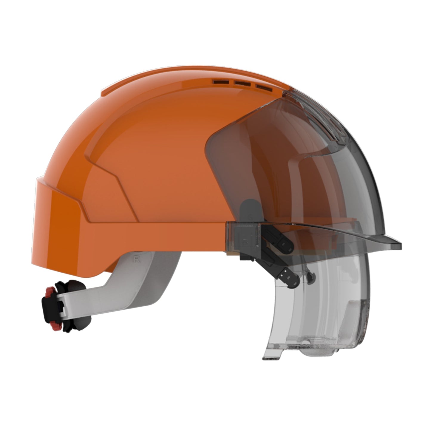 JSP EVO VISTAlens Safety Helmet + Integrated Eyewear Anti-Scratch UV Protection