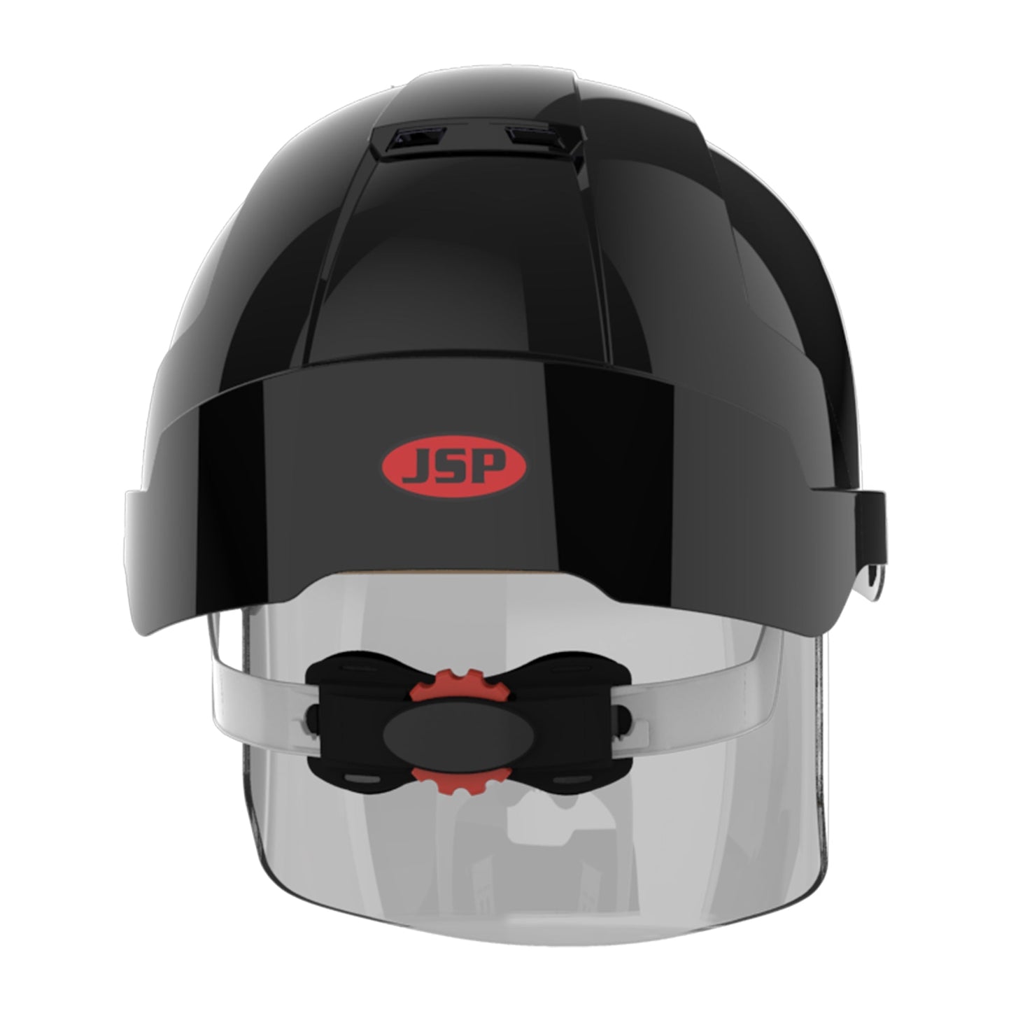 JSP EVO VISTAshield Safety Helmet with Integrated Faceshield Vented A-Rated