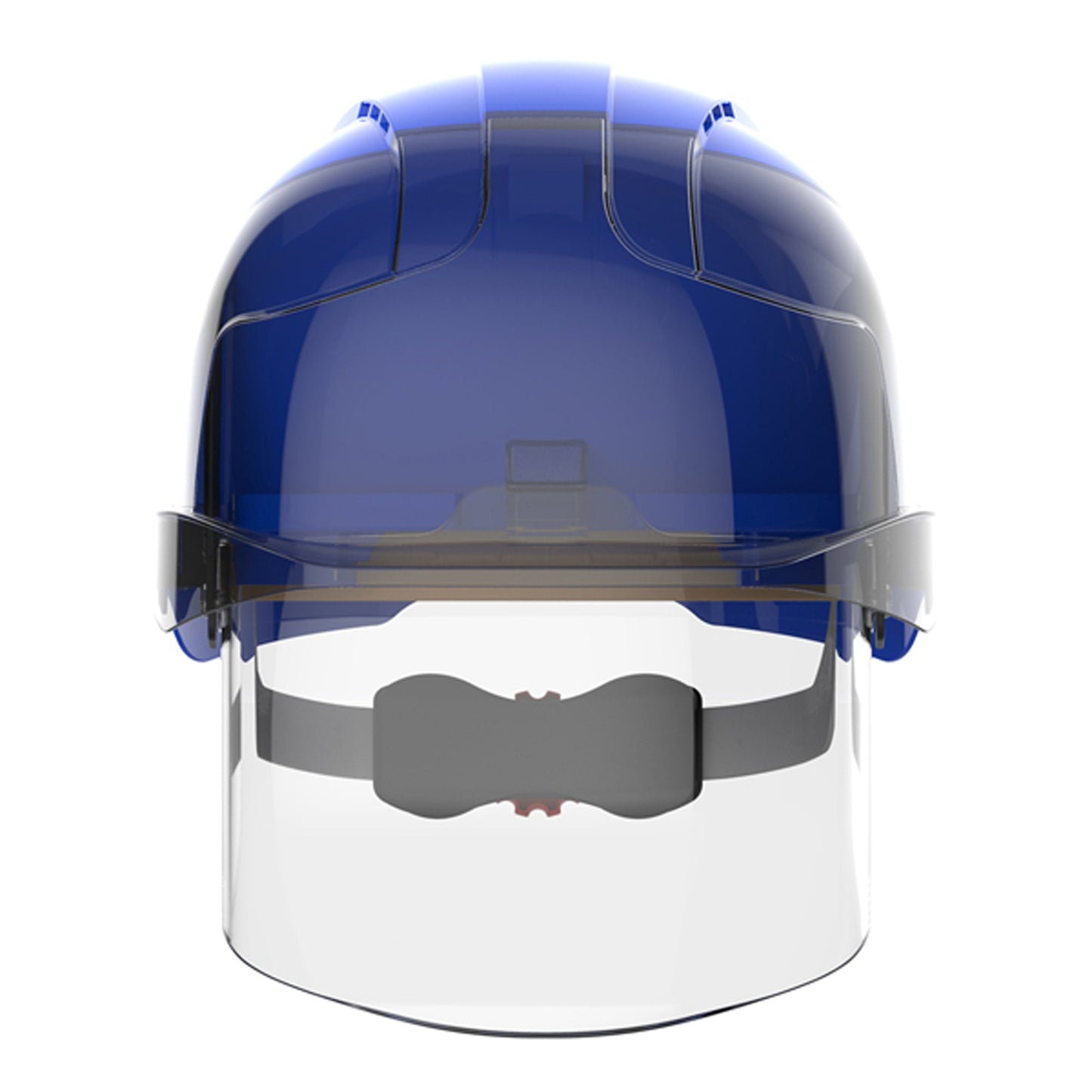 JSP EVO VISTAshield Safety Helmet with Integrated Faceshield Vented A-Rated