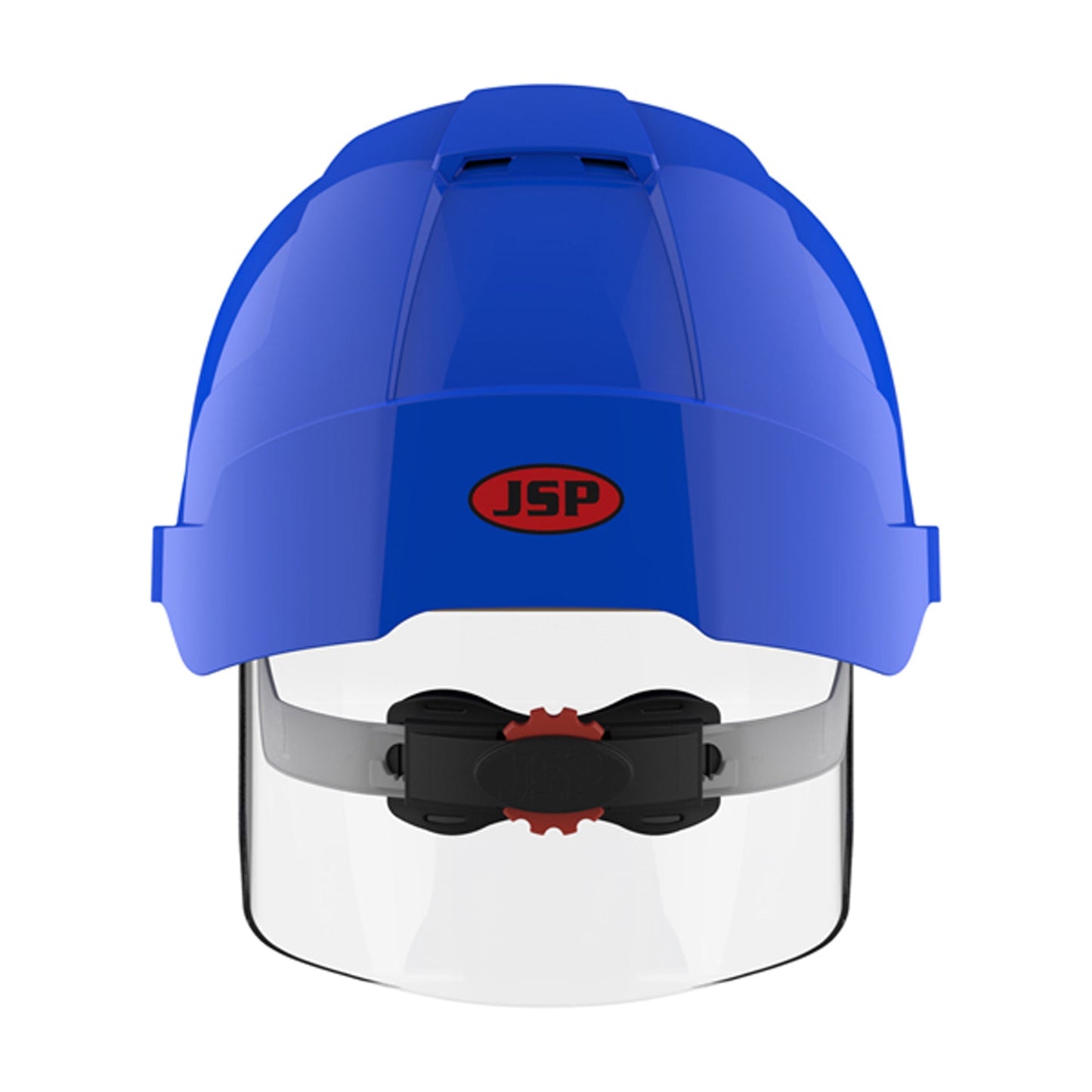 JSP EVO VISTAshield Safety Helmet with Integrated Faceshield Vented A-Rated