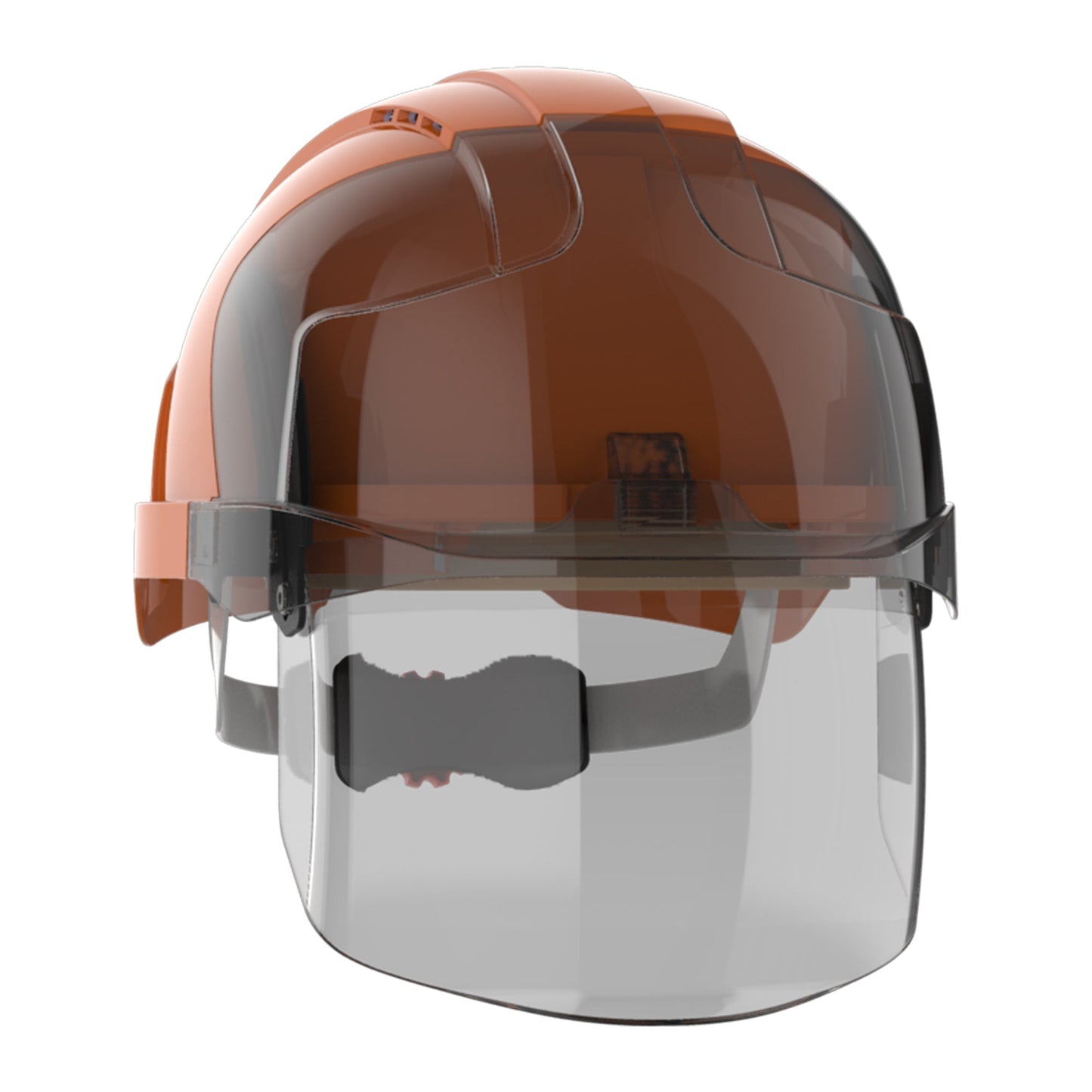 JSP EVO VISTAshield Safety Helmet with Integrated Faceshield Vented A-Rated