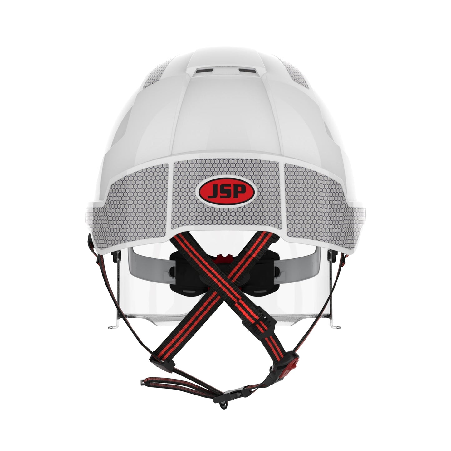JSP EVO VISTA Dualswitch Helmet with VISTAlens and Silver CR2 - Vented Safety