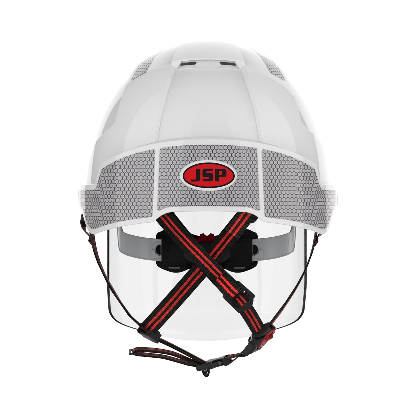 JSP EVO VISTA Dualswitch Helmet with VISTAshield and Silver CR2 - Vented