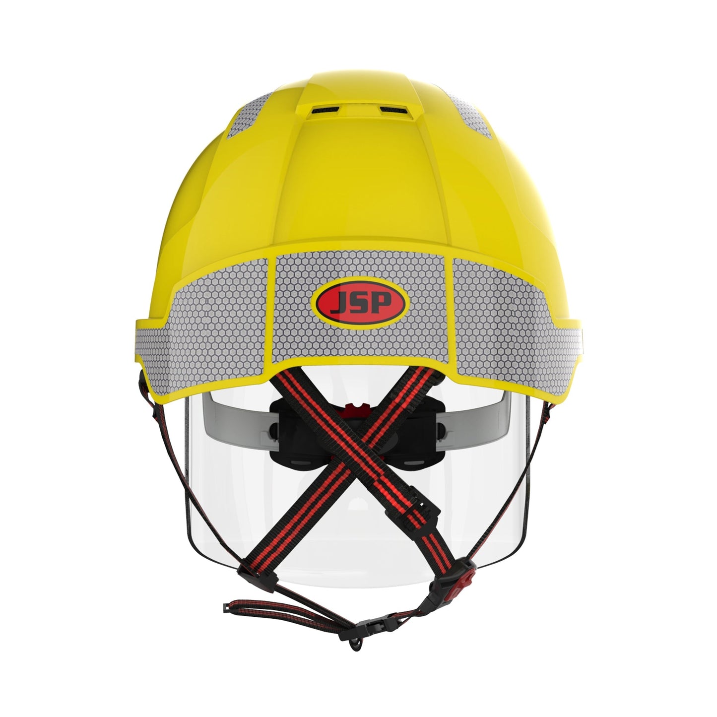 JSP EVO VISTA Dualswitch Helmet with VISTAshield and Silver CR2 - Vented
