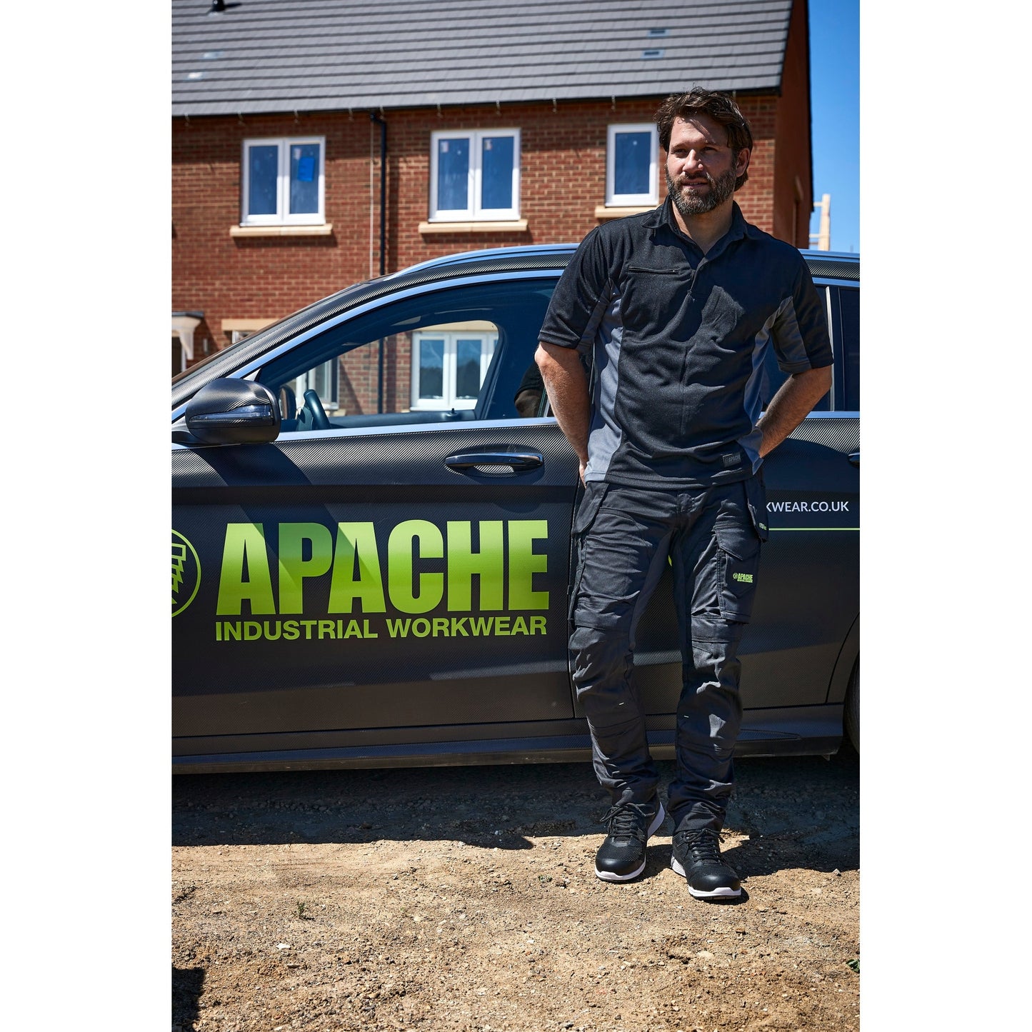 Apache Vault Lightweight Steel Toe Sports Trainers with PU Comfort Insole
