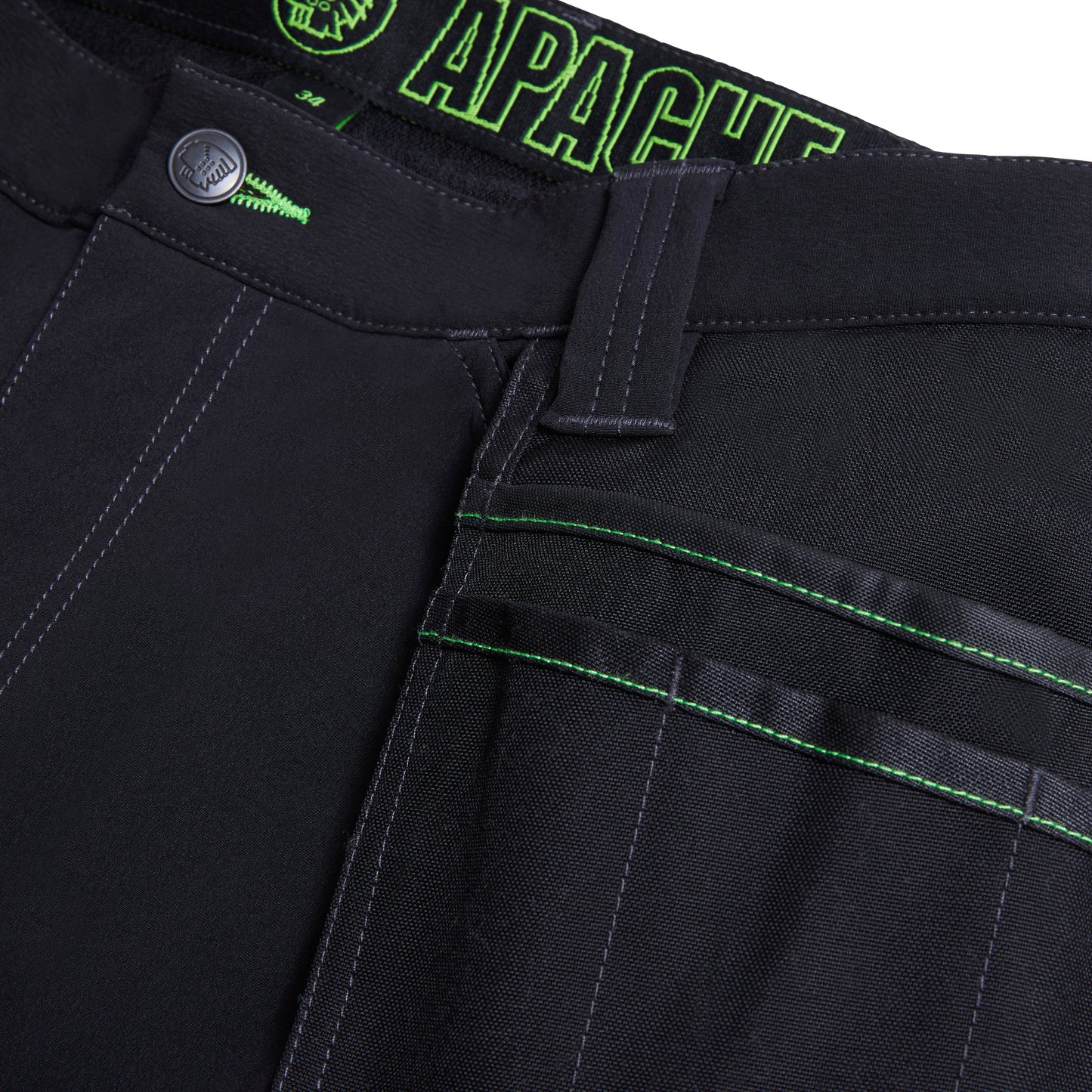 Apache Whistler 4-Way Stretch Work Shorts with Multi-Pockets for Comfort
