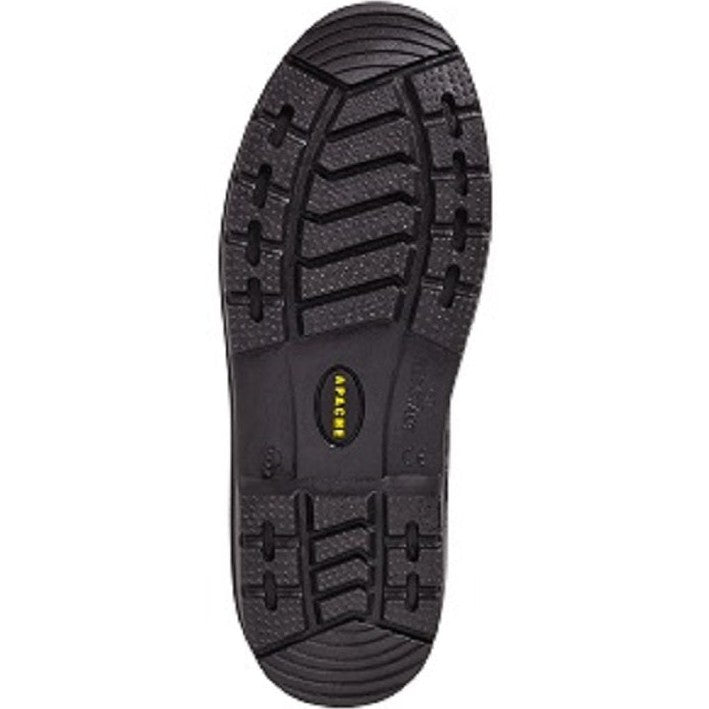 Apache AP300 Safety Boots Steel Toe Water Resistant Black Leather 6 Eye