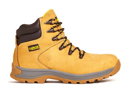 Apache AP314CM Safety Hiker Boots Nubuck Water Resistant Steel Toe Comfort