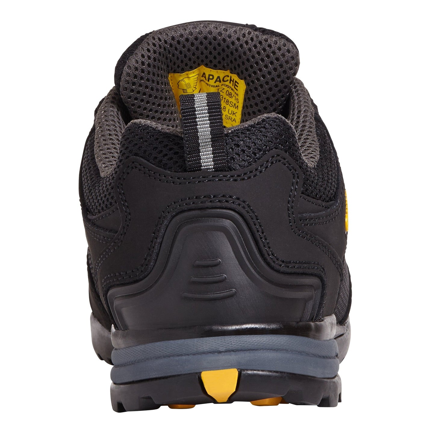 Apache AP318SM Safety Shoes Steel Toe Anti-Static Shock Absorbent Black Trainer