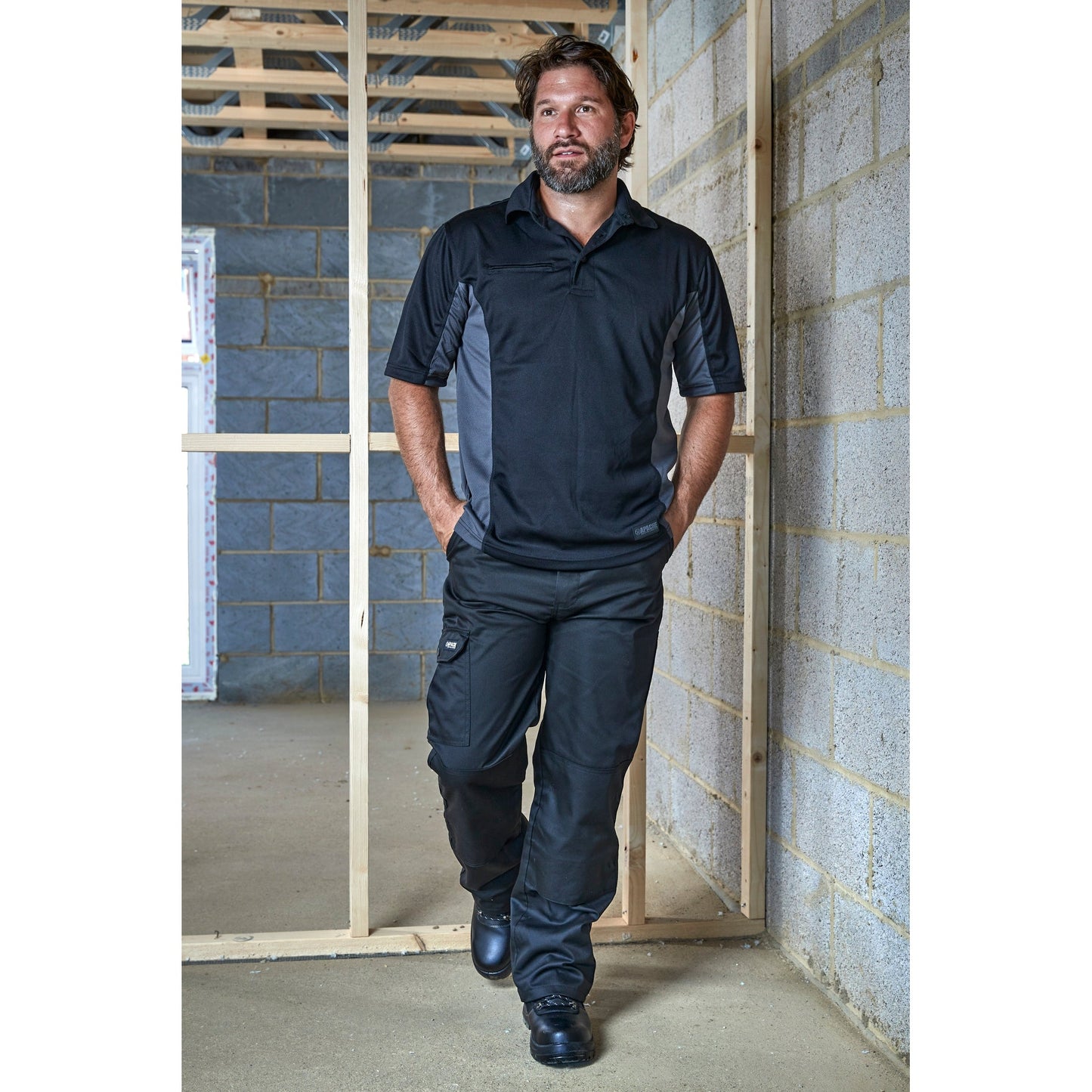 Apache Industry Cargo Trousers with Knee Pad Pocket and Hammer Loop