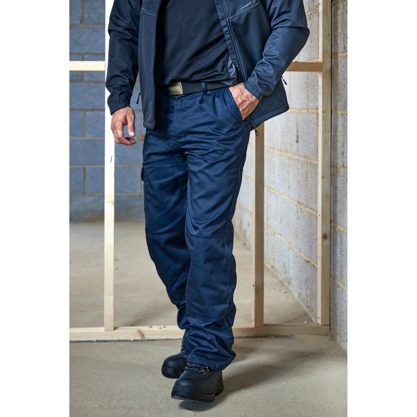 Apache Industry Cargo Trousers with Knee Pad Pocket and Hammer Loop