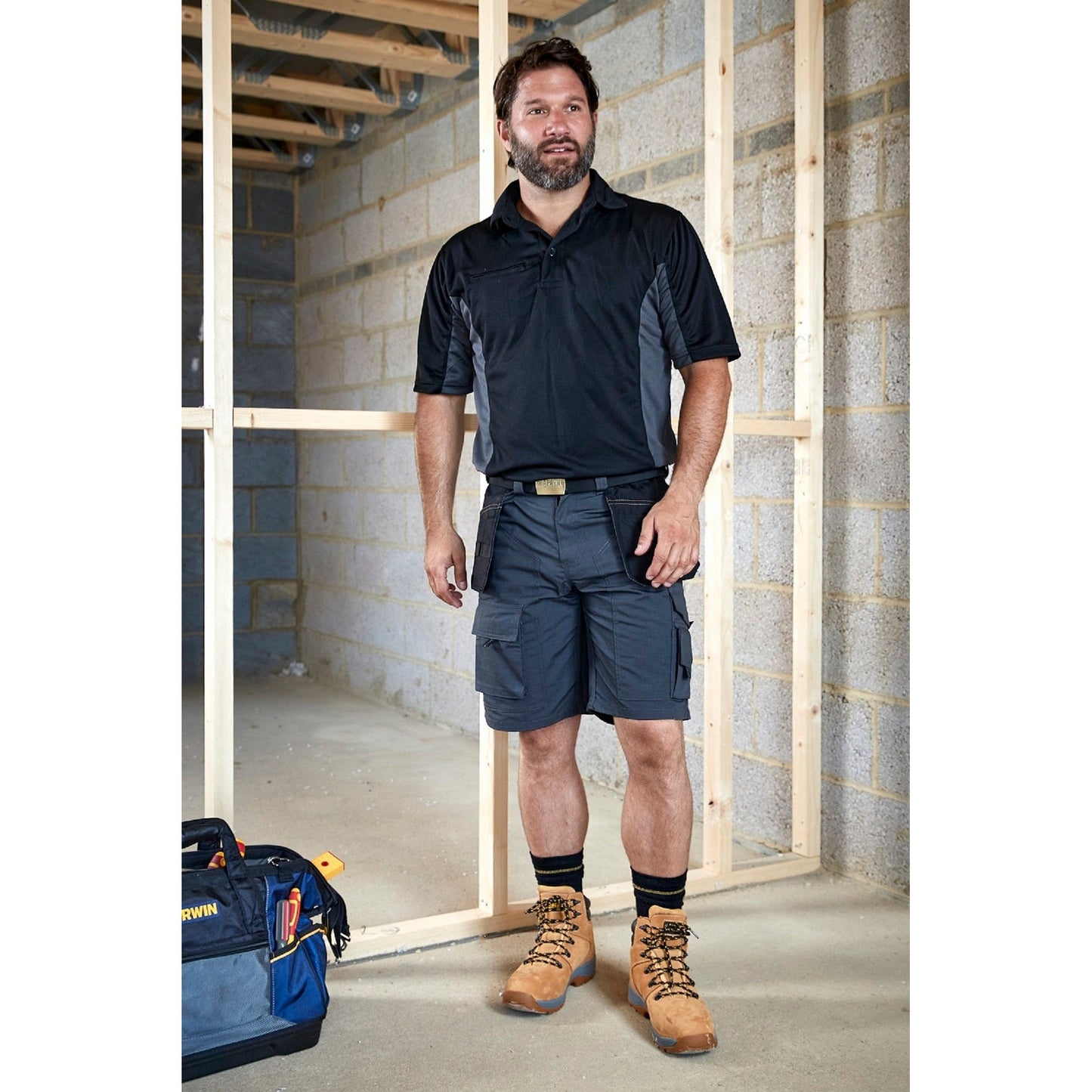 Apache Holster Pocket Shorts Lightweight Work Shorts with Cordura Pockets