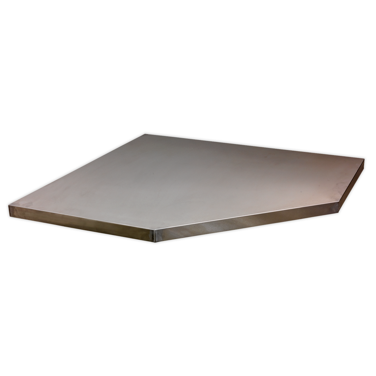 Sealey Stainless Steel Worktop for APMS60 Corner Cabinet 865mm 5 Year Guarantee