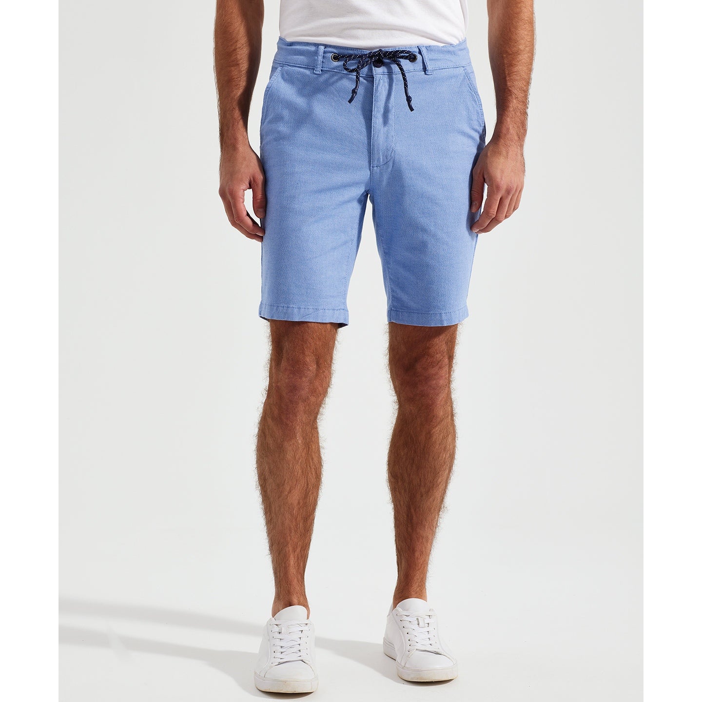 Asquith & Fox Men's Chino Shorts Lightweight Drawstring Waistband Casual Wear