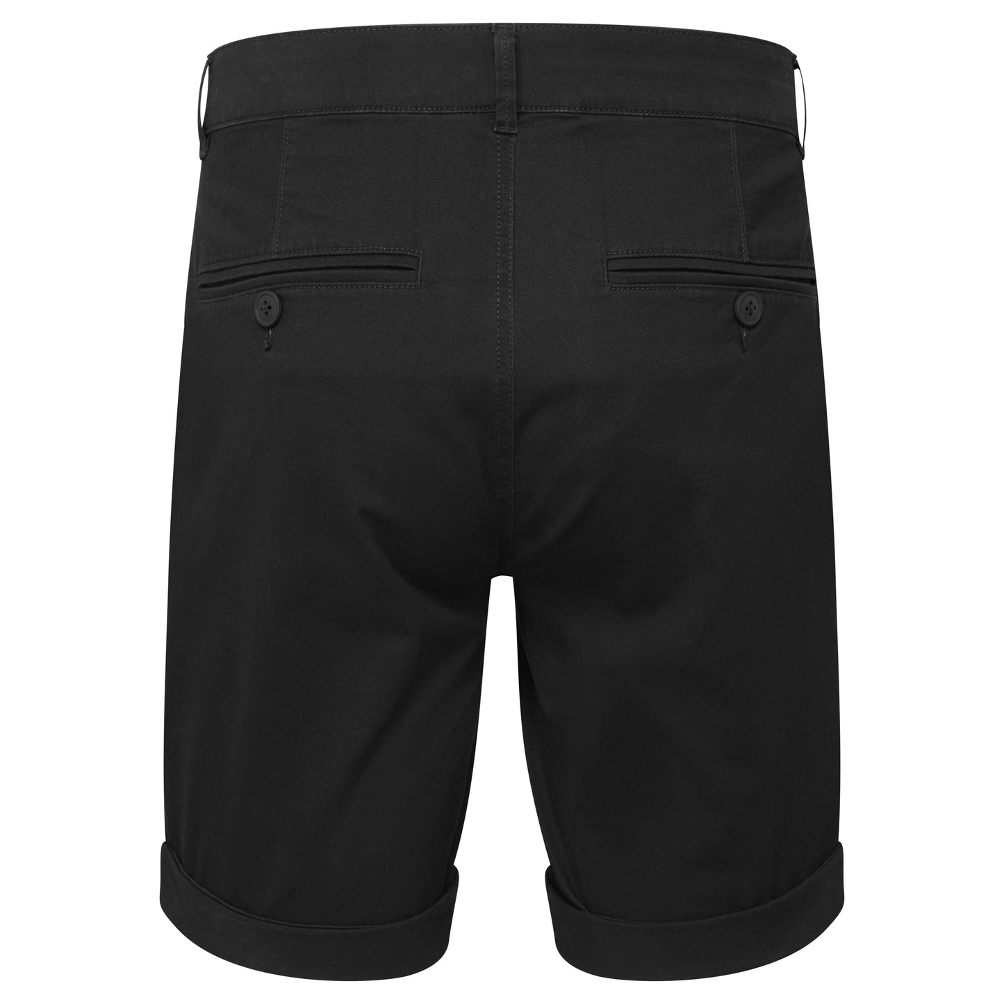 Asquith & Fox Men's Lightweight Chino Shorts with Belt Loops and Pockets