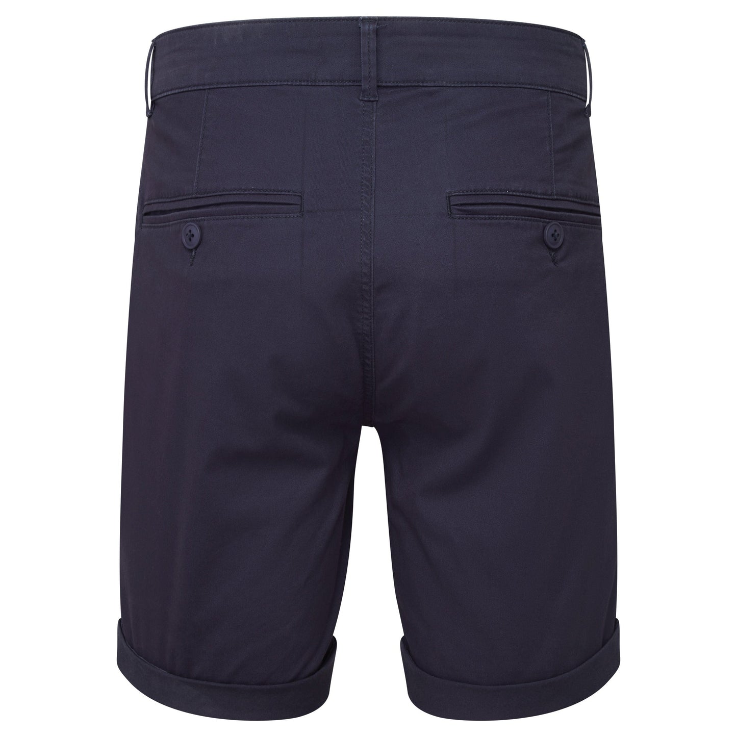 Asquith & Fox Men's Lightweight Chino Shorts with Belt Loops and Pockets