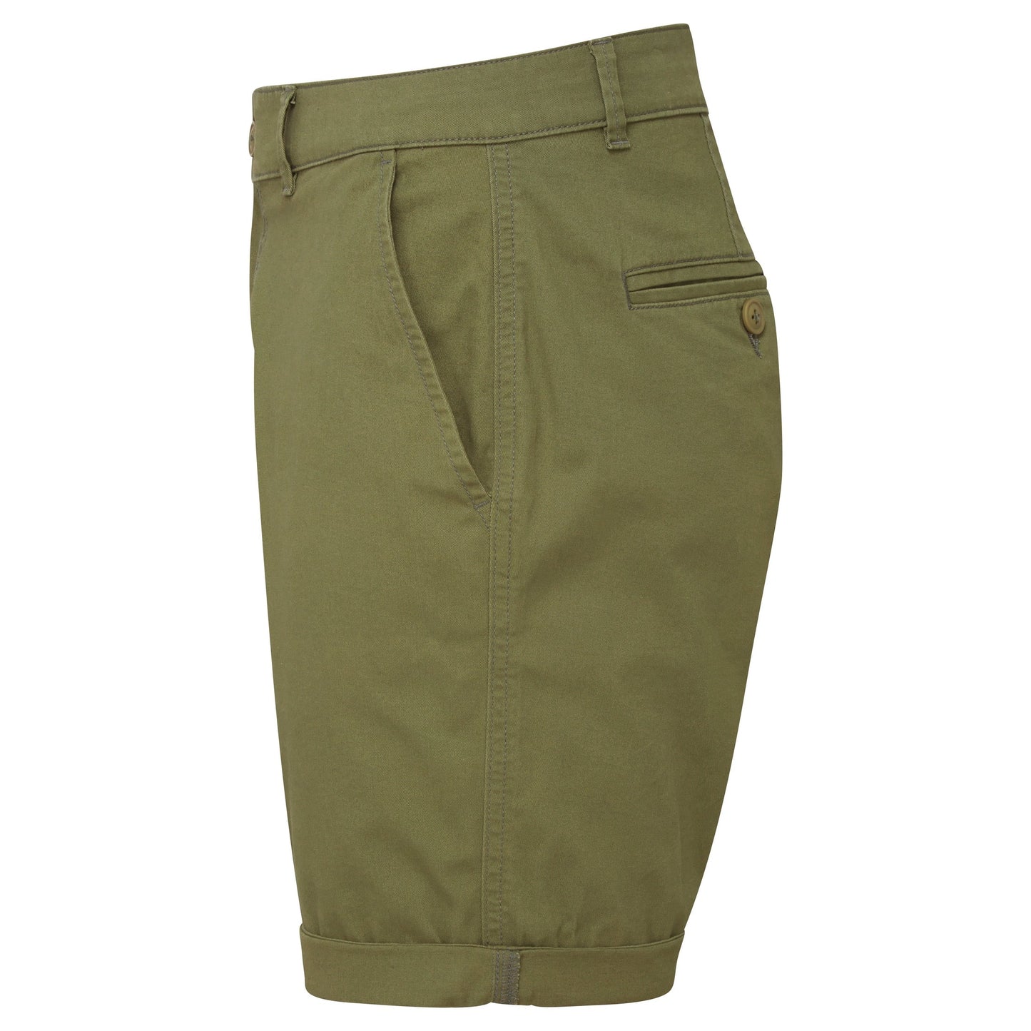 Asquith & Fox Men's Lightweight Chino Shorts with Belt Loops and Pockets