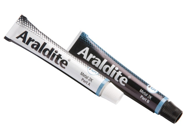 Araldite Steel Epoxy 2x15ml Tubes Strong Water-Resistant Metal Adhesive