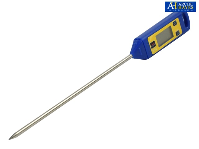 Arctic Hayes Stem Thermometer - Max Min Readings - Â°C/Â°F - Probe Included