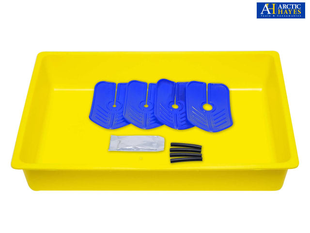 Arctic Hayes DT1 Radiator Drain Tray Kit with Water Diverting Collars