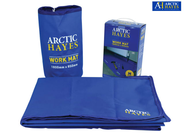 Arctic Hayes Work Mat 1800 x 850mm Waterproof Anti-Slip with Storage Bag