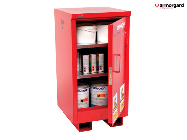 Armorgard FlamStor Hazard Cabinet 500x530x980mm Fire Resistant Chemical Storage