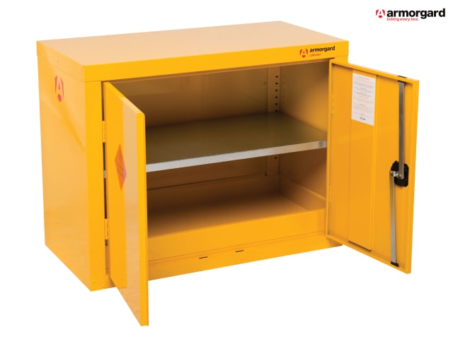 Armorgard HFC1 SafeStor Hazardous Floor Cupboard 900x465x700mm Fire Resistant