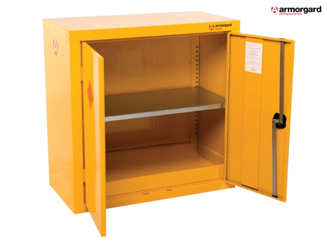 Armorgard HFC3 SafeStor Hazardous Floor Cupboard 900mm Fire Resistant Storage