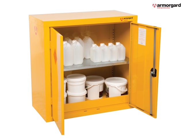 Armorgard HFC3 SafeStor Hazardous Floor Cupboard 900mm Fire Resistant Storage