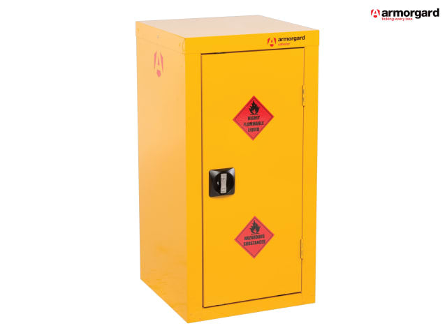 Armorgard HFC4 SafeStor Hazardous Floor Cupboard 450x465x905mm Fire Resistant