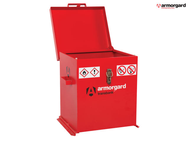 Armorgard TRB2 TransBank Hazard Transport Box 530x485x540mm Fire Resistant
