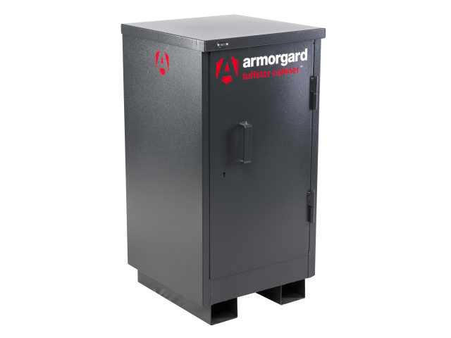Armorgard TuffStor Cabinet 500x530x980mm Adjustable Shelves Heavy-Duty Steel