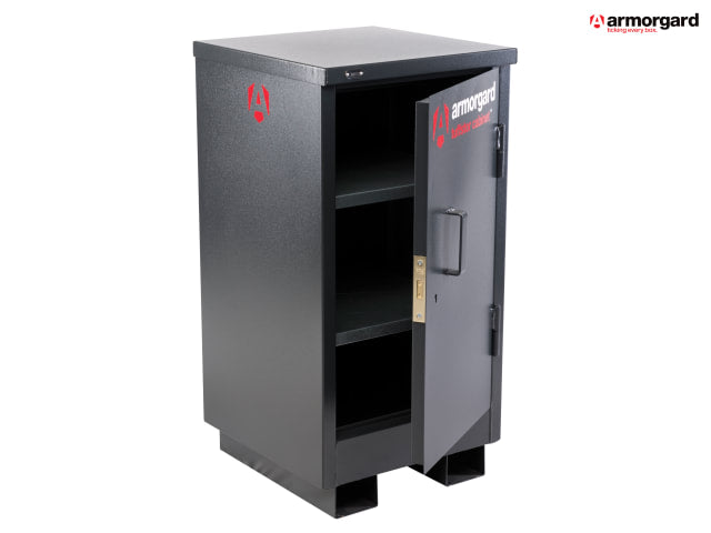 Armorgard TuffStor Cabinet 500x530x980mm Adjustable Shelves Heavy-Duty Steel