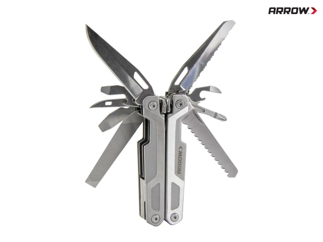 Arrow AT50 Staple Gun Heavy Duty with Free Multi Tool - Home & Professional Use