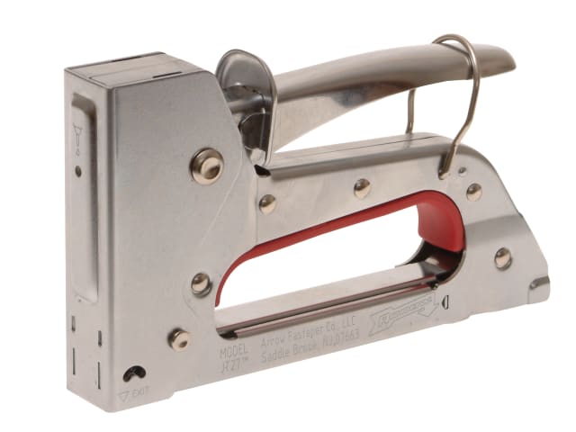Arrow JT27 Junior Staple Gun Tacker Light Duty Fine Wire Stapler 6-10mm